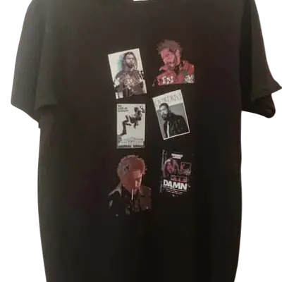 Black T-Shirt with Kaliyan Mbappe primary image