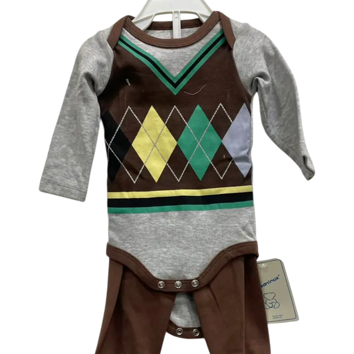 Baby Argyle Sweater Vest Outfit - Master