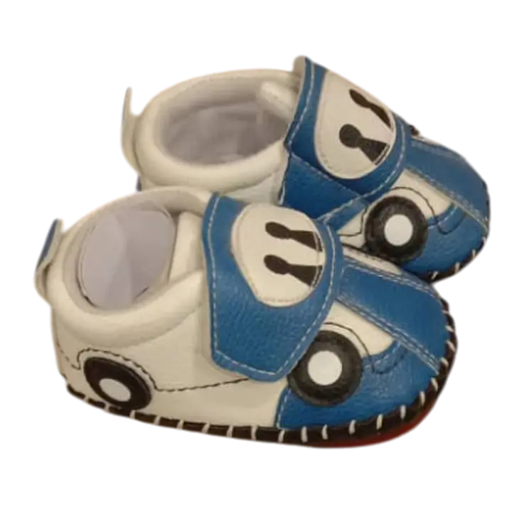 Rubber Sole Cute Cartoon Car Toddler Boy Infant Baby Casual Shoes - Master