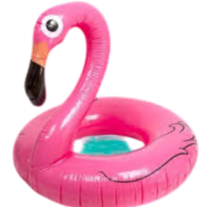 Pink Inflatable Flamingo Pool Float - Master