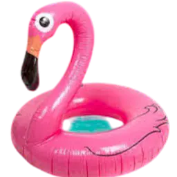 Pink Inflatable Flamingo Pool Float - Master