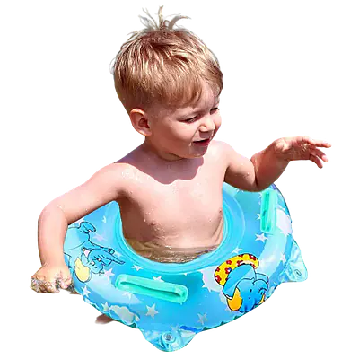 Crab Design Inflatable Pool Float primary image