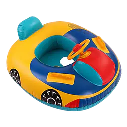 Inflatable Baby Swim Ring with Steering Wheel Handle - Master