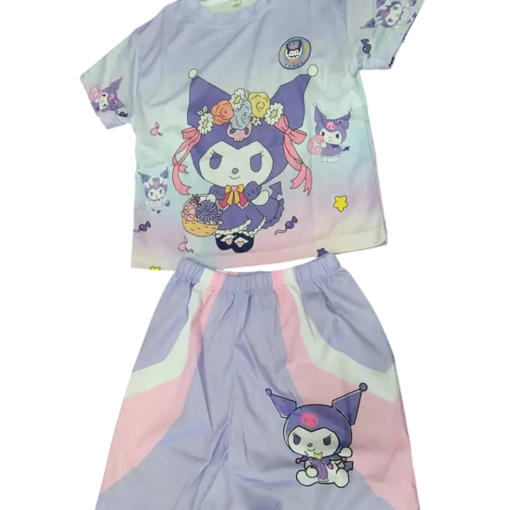 Sanrio Kuromi T-shirt and shorts set - Master