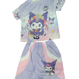 Sanrio Kuromi T-shirt and shorts set - Master