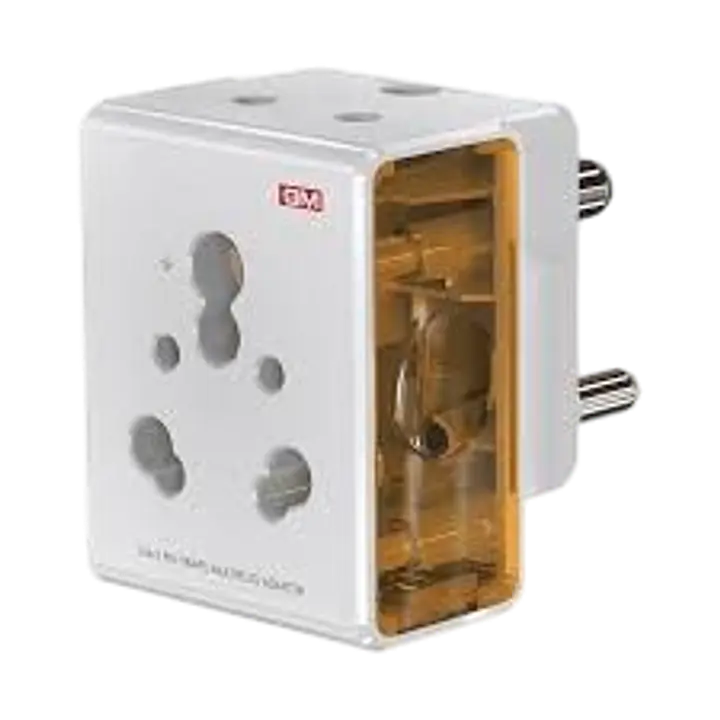 Goldmedal Curve Plus 3 Pin Multi Plug Travel Adaptor - Master