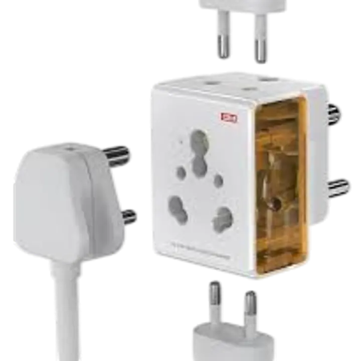 Goldmedal Curve Plus 3 Pin Multi Plug Travel Adaptor - Master