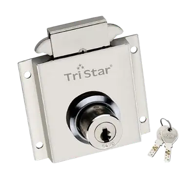Tri Star 5470 Stainless Steel Door Lock primary image