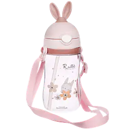 Cute Rabbit Ear Sipper Water Bottle for Kids - Master
