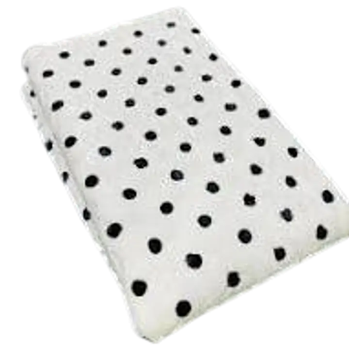 Modern Black and White Polka Dot Decorative Pillow - Master