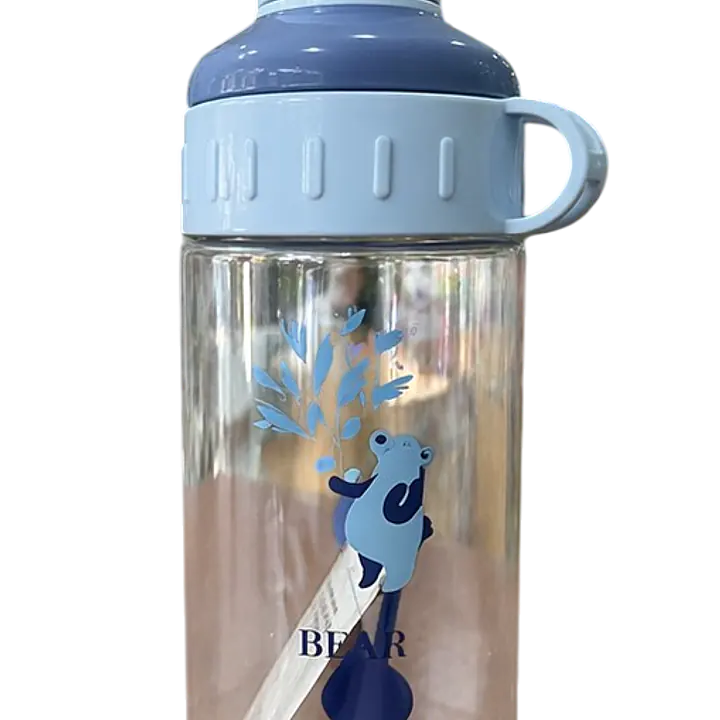 Portable Water Bottle with Built-in Straw - Master