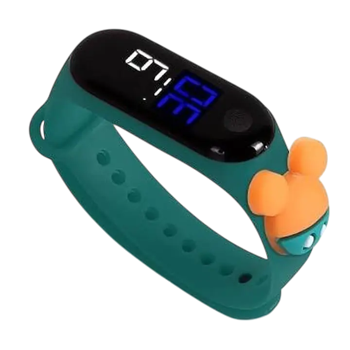 Cartoon-Themed LED Digital Watch - Master