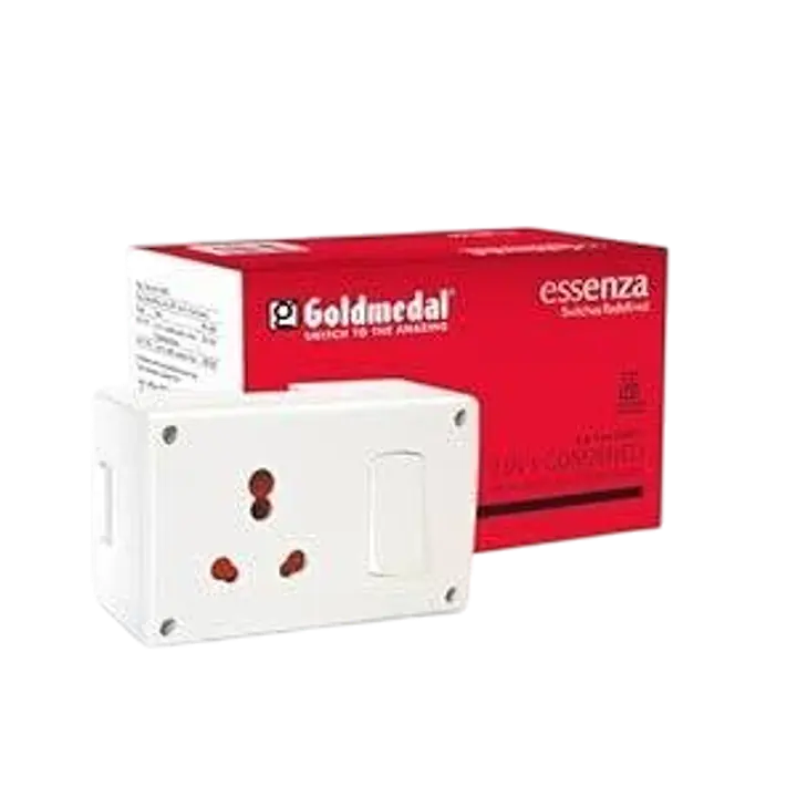 Goldmedal Essenza Combined Switch and Socket - Master