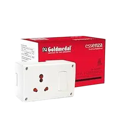 Goldmedal Essenza Combined Switch and Socket - Master