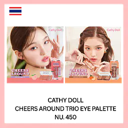 Cathy Doll Cheers Around Trio Eye Palette - Master