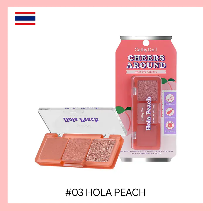 Cathy Doll Cheers Around Trio Eye Palette - Master