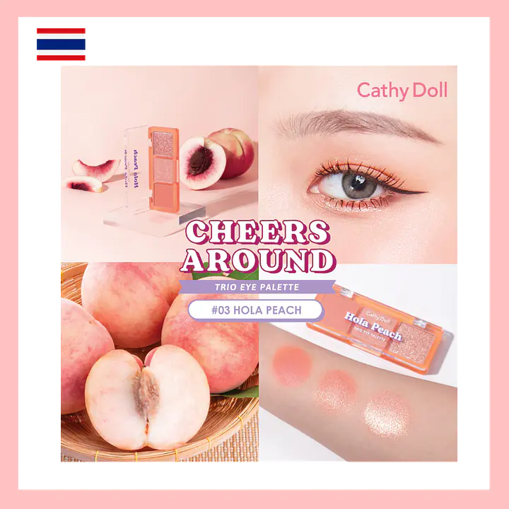 Cathy Doll Cheers Around Trio Eye Palette - Master