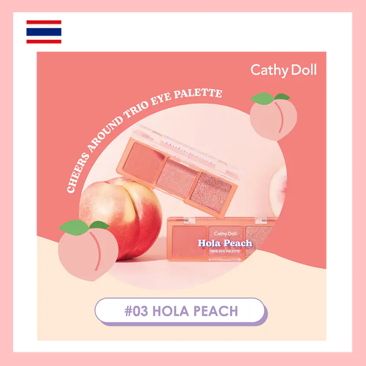 Cathy Doll Cheers Around Trio Eye Palette - Master