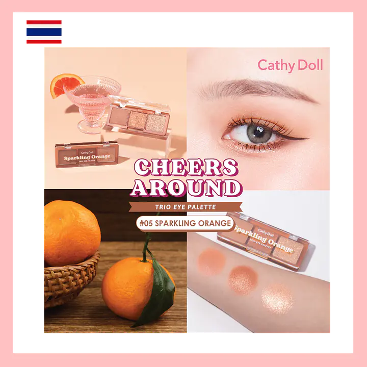 Cathy Doll Cheers Around Trio Eye Palette - Master