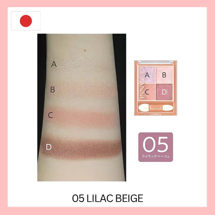 Cezanne Beige Tone Eye Shadow - Master