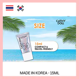 Cathy Doll Ultra Light Sun Fluid SPF50+ - Master