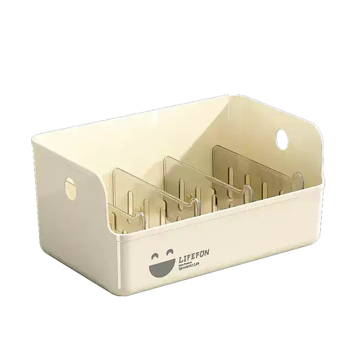 Multi-Compartment Storage Organizer Basket - Master