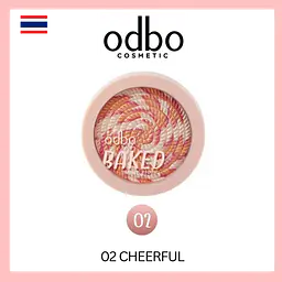 odbo Baked Snowy Blush - Master