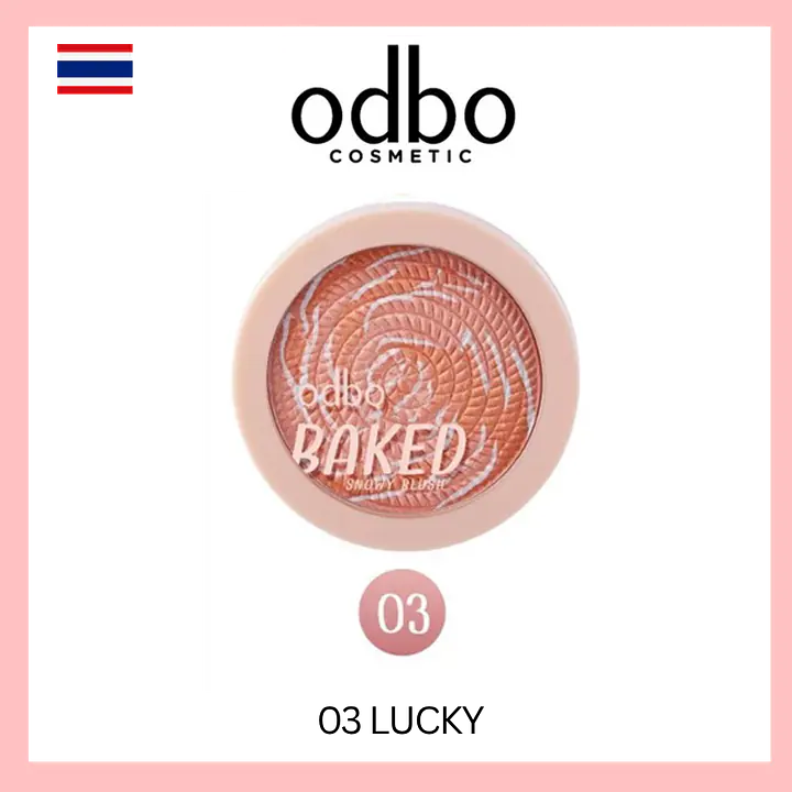 odbo Baked Snowy Blush - Master
