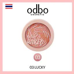odbo Baked Snowy Blush - Master