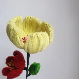 Pipe cleaner flowers, craft flower, beautiful flowers, colorful flowers - Master
