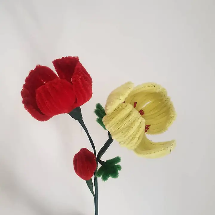 Pipe Flower Yellow Red Dual - Master