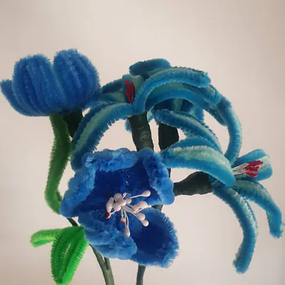 Pipe Flower Sky Blue Bunch primary image