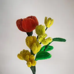 Orange Yellow Pipe Flower bunch - Master