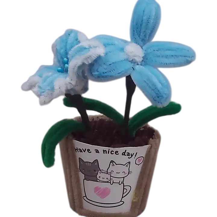 Sky Bloom Mini Pot Flower - Master