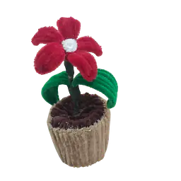 Classic Red Forever Flower - Master