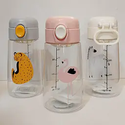 L450ml Water Bottle W/Strap - Master