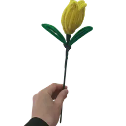 Hello Spring Yellow Tulip Flower - Master