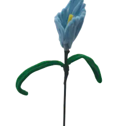 Sky Blue Iris Stem flower - Master