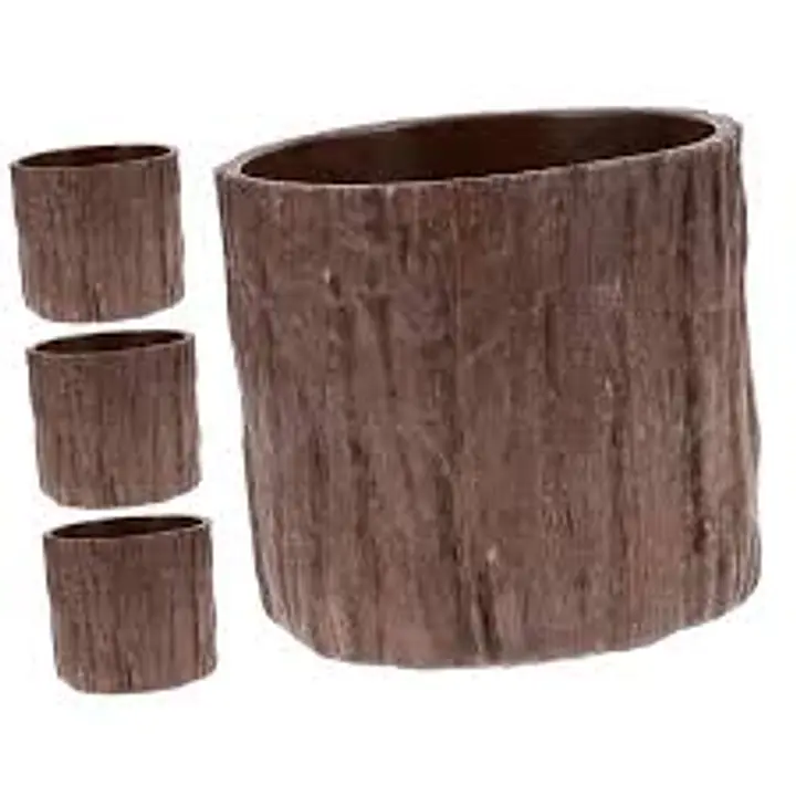 Tree Bark Planter / Flower Pot - Master