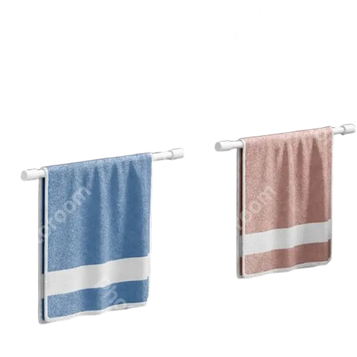 Stainless Steel Over-the-Door Towel Bar - Master