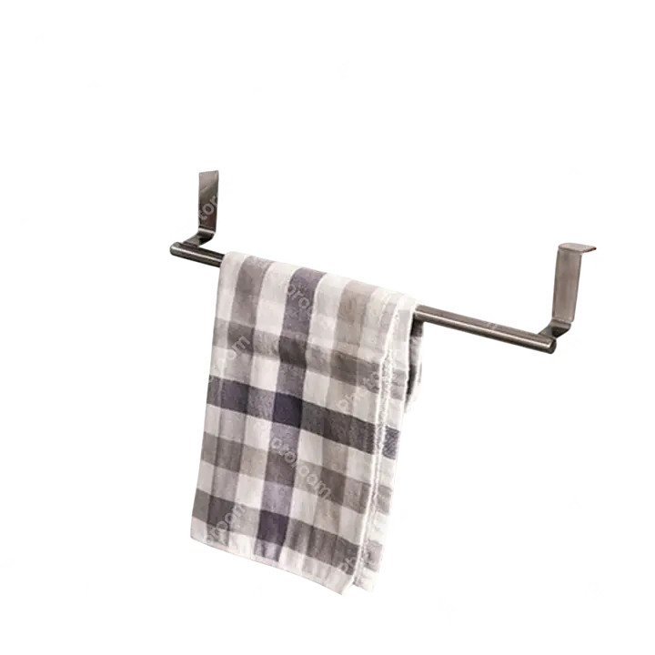 Stainless Steel Over-the-Door Towel Bar - Master