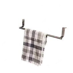 Stainless Steel Over-the-Door Towel Bar - Master