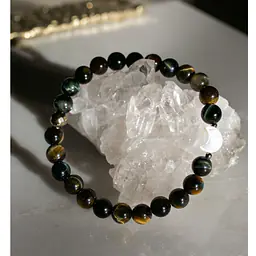 Blue Tigers Eye Bracelet - Master