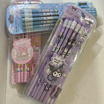 Cartoon Printed Pencil Set primary image