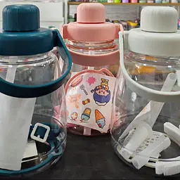 Water Bottle W/Stickers Mixes 1300ml - Master