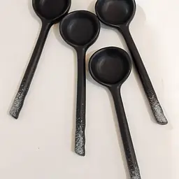 Ceramic Spoons Jap Style Pottery Mixed Colours - Master