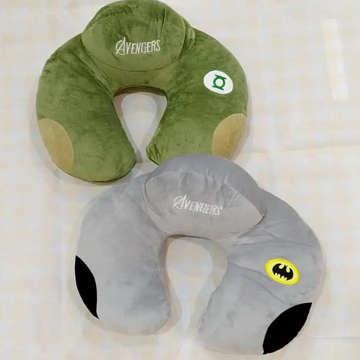 Travel Pillow Grey/Green #2 - Master