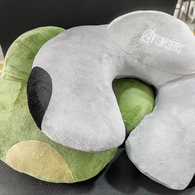 Travel Pillow Grey/Green primary image