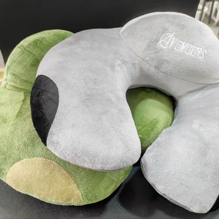 Travel Pillow Grey/Green - Master