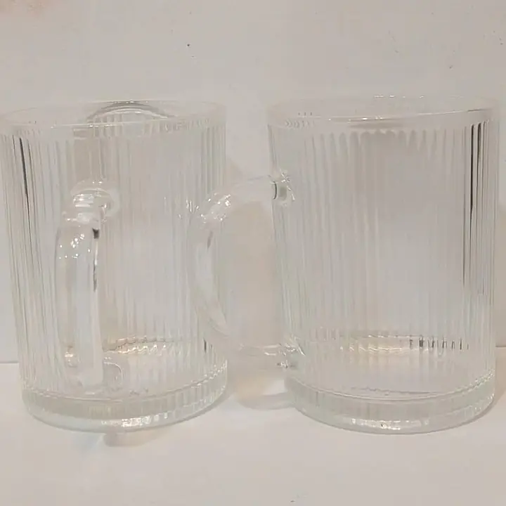 Striped Coffee Mug W/ Handle. - Master